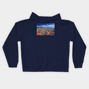 Panorama of Prague Kids Hoodie